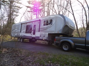 Tilted fifth wheel :)