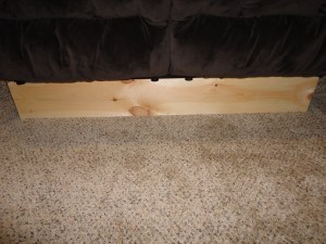 Here's the wooden box he built