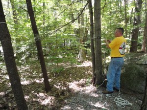 Hanging my clothesline