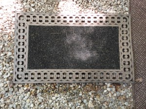 Mat down on the ground ...we still have 