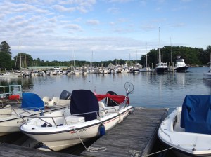 View from the restaurant