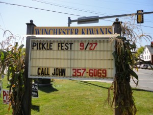 Call John cracks me up...you know it's a small town festival