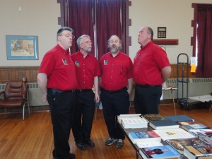 The acoustics in the town hall were amazing. Jim sounded so good!!