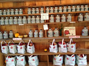 They sell fresh maple syrup also and pre-picked apples. 