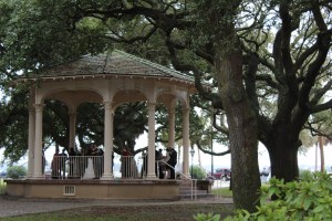 Couple getting married and dancing to Etta James's At Last