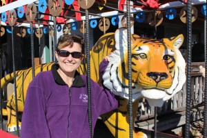 Me hanging with the tiger