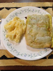 Chicken Pot Pie in Phyllo