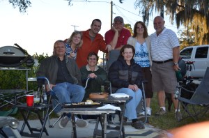 In front: Lee, me, and Jo In back: Cori, Greg, Craig, Kelly, and Bill