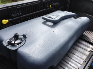 Blue Boy after two days completely reinflated with minimal scratching