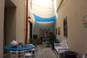 This courtyard was the neatest suprise, felt like I was in Morocco. The shop was in one of the oldest buildings in town