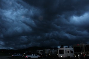 Picture Lee took of the storm