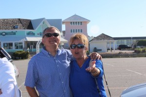 We realized all the couples were color coordinated except for us and Guy and Sue...so we switched partners for the pics