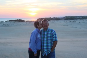 A little smooching on the dune.