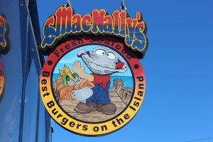 Our lunch place on the water