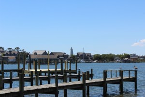 View from the restaurant