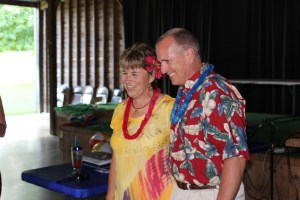 Howard and Linda looked truly touched