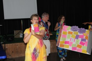 The picture albums Sue made