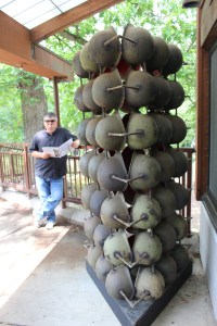 Lee liked this sculpture about war