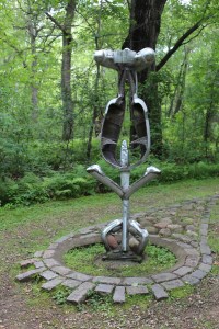 This sculpture was stolen, held for ransom, thrown over a cliff, and ultimately returned to the artist