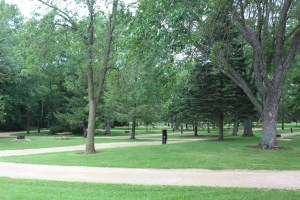 View from our campsite