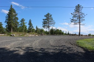 Open lots where they are working, not a huge fan of the gravel