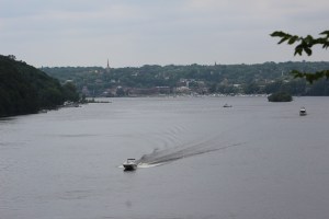 Stillwater as seen from the height where the river used to be 