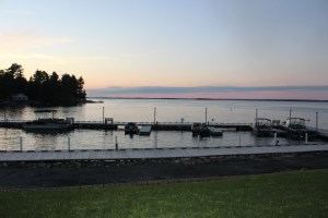 Loved the sun on the lake