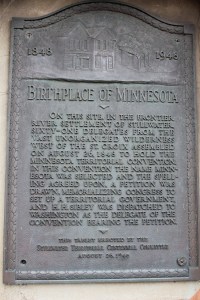 Birthplace of Minnesota