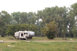 Campsite in Columbus, MT