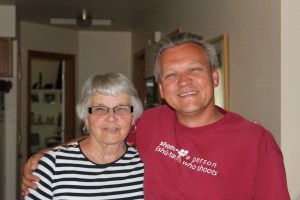 Mildred looks great for 84!!