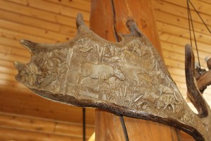 And this carved antler (not a real one)