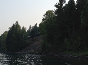 The train track so so close to us