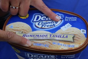 So nice that Linda spent the ridiculous $7.19 they charge locally and got my favorite kind of ice cream. 