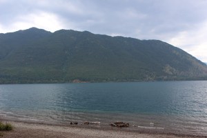 Lake McDonald next to campground