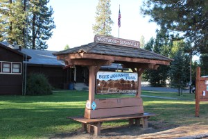 We stopped to see the other end of the Biz Johnson Trail in Westwood