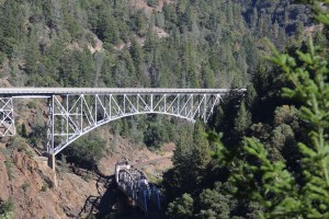 Plumas NAtional Forewt had Feather River winding through it