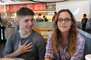 This was her are you going to keep taking pictures face :)