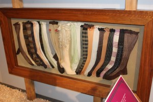 I liked the displays of stockings