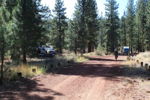 Dry camping, but free and we could have fit in a couple of these spots