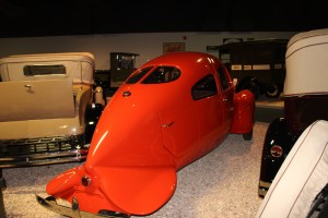 The back was really cool with it's aerodynamic styling