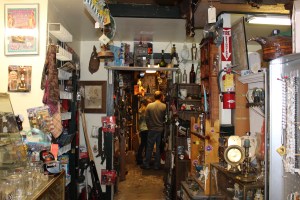 Tons of little shops crammed full of antigues