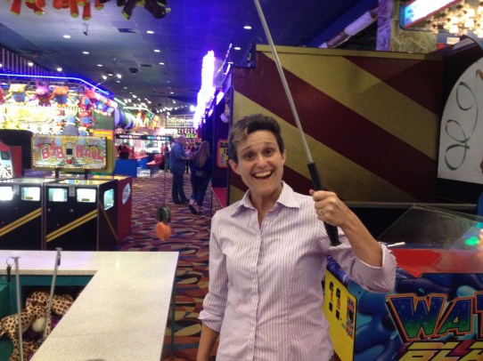 I completely rock the fishing game...won twice