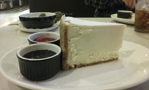 Big ole piece of cheescake