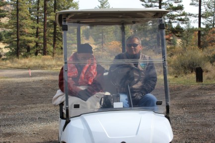 Lee with 96 year old Ray who was still pretty sharp