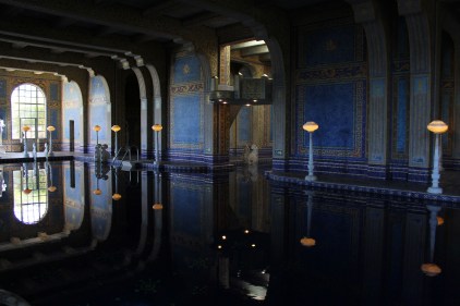 The pool was so amazing. Marble stairs going into the pool and alcoves. Loved it!