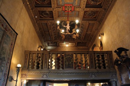 The bottom view of the loft bedroom 