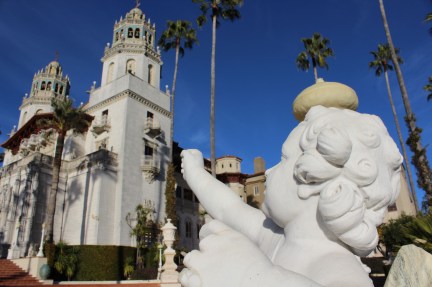 This cupid was facing the room and his bow was drawn towards it which is a nice tough