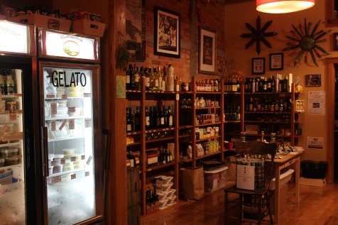 Stopped at a great little Italian shop while there