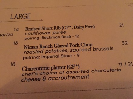 Charcutierie on the menu Cori!!