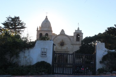 One of the many old Spanish Missons along 101, unfortunately we didn't have time for more than a quick pic